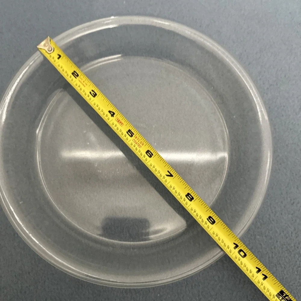 Vintage PYREX 209 Clear Glass 9 Inch Pie Plate - 1950's Era
